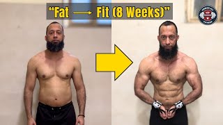 8-Week Fat Loss Transformation | Diet + Workout Routine Explained | Urdu/Hindi