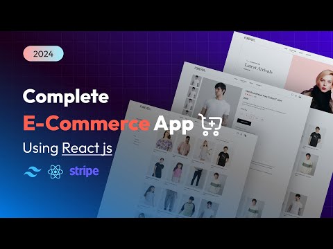 How To Make Complete E-Commerce Website Using React JS | React JS Ecommerce Project 2024