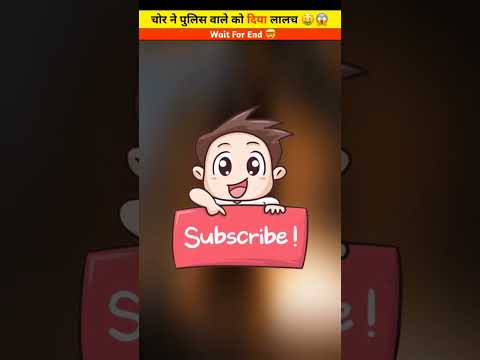 लालची पुलिस वाला 🤑 ~ Wood working art/ hand craft ideas / home made /real talent /skill- art #shorts