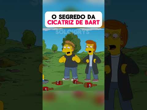 O segredo de Bart #simpsons