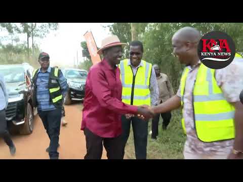 SEE WHAT HAPPENED WHEN PRES RUTO STORMED KINJAVI VILLAGE TO LAUNCH LAST MILE ELECTRIFICATION PROJECT