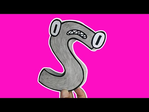 Dutch Alphabet Lore S | Paper Craft