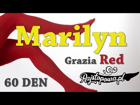 Rajstopy Marilyn Grazia Red 60 den Mikrofibra Tights