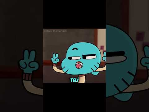 Gumball ve Baldi mi? 🐈👩🏻‍🦲 #shorts