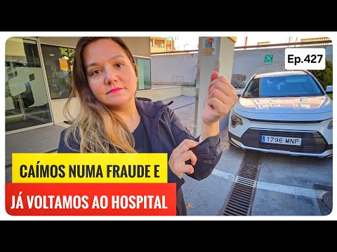 CHEGAMOS EM MADRI E JA FOMOS AO HOSPITAL