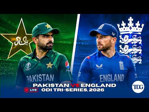 WATCH | Pakistan vs England LIVE | 4th Match | Pakistan ODI Tri-Series 2026 | Live Cricket