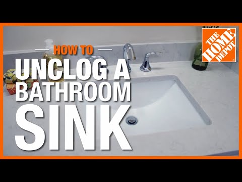 How To Unclog A Bathroom Sink - How To Properly Snake A Bathroom Sink