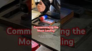On July 20, 1969, we put a man on the moon and we’re letterpress printing about it 56 years later.