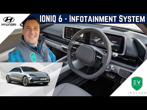 Hyundai IONIQ 6 Infotainment System Walkthrough