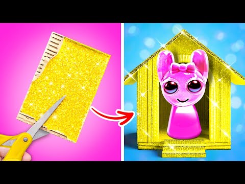 CRAZY CARDBOARD CRAFTS & GAMES 🎮 Parenting Tips That Every Parent Should Know!