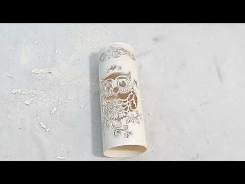 Luminária de pvc fácil de fazer