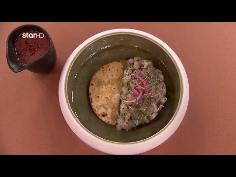 MasterChef 2025 | Ταρτάρ ψαριού με tatemada πράσινης τομάτας & tostada ρεβιθιού | Παύλος Τσιγκούλης