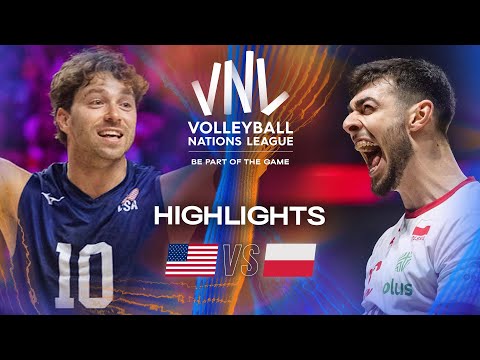USA 🇺🇸 vs. Poland 🇵🇱 - Highlights | Week 2 | Men