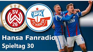 Erkämpfter Sieg! | Wehen Wiesbaden 0:1 Hansa Rostock | Spieltag 30 | HansaRadio | Rostocker Fankurve