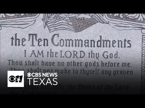 North Texas parents sue over new law requiring Ten Commandments in classrooms