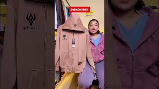 Hoodie Zipper Terbaik | Hoodie Oversize Lokal