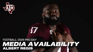 Pro Day Media Availability: Albert Regis