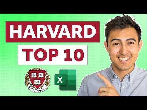 10 Excel Functions You Need to Know (According to Harvard)