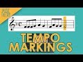 Deciphering Tempo Markings in Music