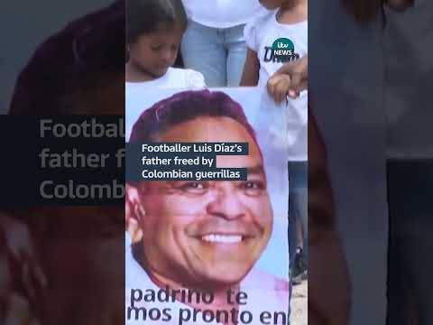 Footballer Luis Díaz's father freed by Colombian guerrillas #luisdiaz #lfc #colombia