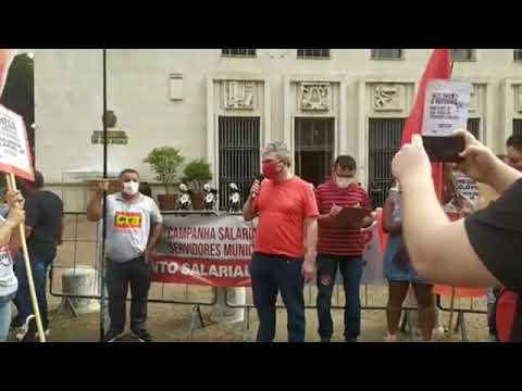 Dr. Carlos Eduardo Pierangelo no Ato do Dia Nacional de Luta contra PEC 32