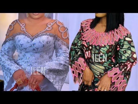 Stylish African Lace Dress Styles For Beautiful Ladies |New Collections of Kitenge  Dress Styles