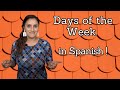 Días de la Semana en Español