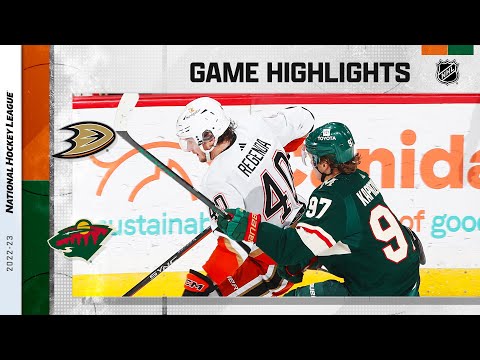 Ducks @ Wild 12/3 | NHL Highlights 2022