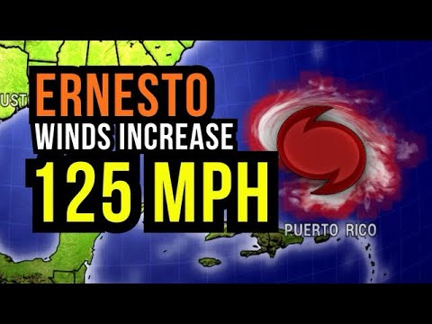 Hurricane Ernesto will be a Major Hurricane...