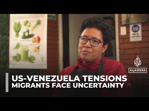 YouTube video thumbnail: Venezuelans in Colombia Torn Between Hope and Fear Amid US Military Escalation