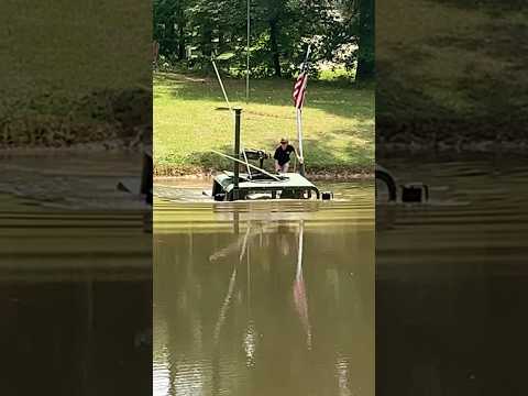 FIRST EVER SUBMARINE HUMVEE ? #foryou #automobile #offroad #entertainment #gta