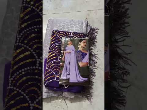 ట్రెండింగ్ లో ఉన్న పట్టు శారీస్ మరియు ప్లేన్ వర్క్ బ్లౌజ్ శారీస్#trending#fashion#works#saree's#