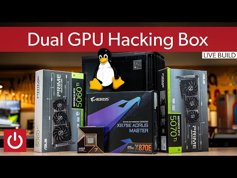 Watch Us Build A Linux-Based Dual GPU PC – LIVE