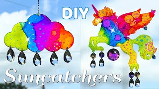 Make Your Own Sparkling Sun Catchers ✨🌈  From Scratch! Laser Cutting with xTool P2