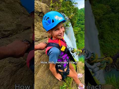 Iconic Kids jumps from CRAZY height 🥶 ✨️ #zipline #bungeejumping #travel #bungeejump