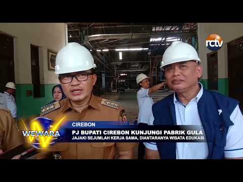 Pj Bupati Cirebon Kunjungi Pabrik Gula