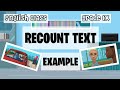 Understanding Recount Text Structure