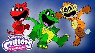 SAD SMILING CRITTERS characters! Poppy Playtime Chapter 3 (Fanmade)