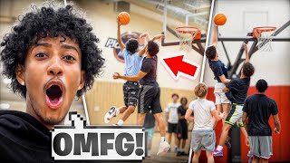 I HOSTED AAU BASKETBALL TRYOUTS IN SACRAMENTO!