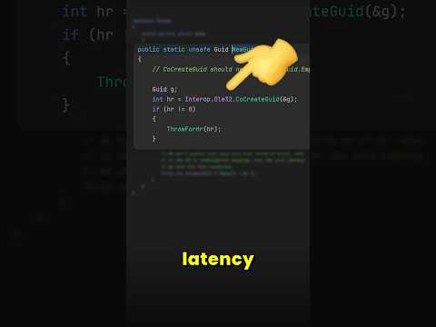 UUID/GUID performance