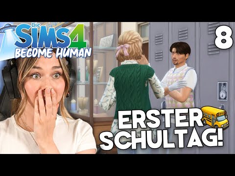 Als Alien zur Highschool! 😳 - Die Sims 4 Become Human Part 8 | simfinity