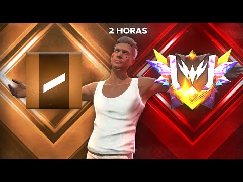 DO BRONZE AO DESAFIANTE EM 2 HORAS TOP 1 GLOBAL TEMPORADA 45 FREE FIRE