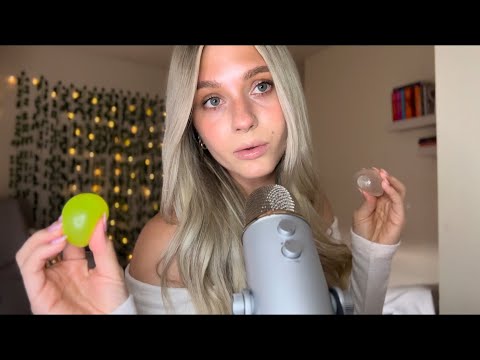 ASMR| Inaudible Whispering in Your Ears With Sticky Tapping