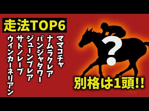 【高松宮記念2026】走法TOP6|1頭だけ“別格” 理由がヤバすぎた【競馬豫想】