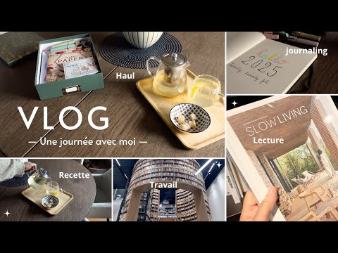 Travail⎟Lecture⎟Recette⎟Journaling⎟Haul Produits Ménagers⎟Astuces...⎟Vlog