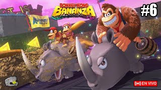 🔴 DONKEY KONG BANANZA | Gameplay #6 | Llegando con Diddy Kong y Dixie Kong /PONCHOELREX 😎