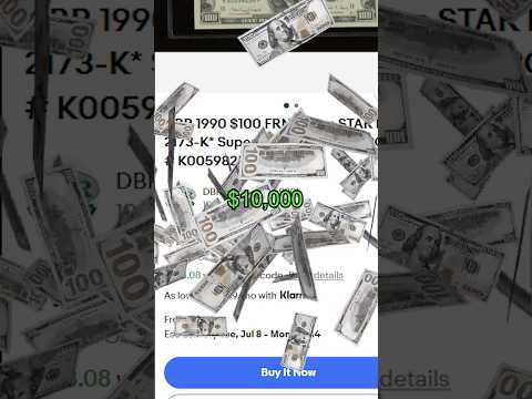 I Sold $100 Bills