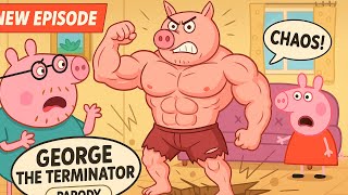 Steroid George is terrorizing everyone! 😕
