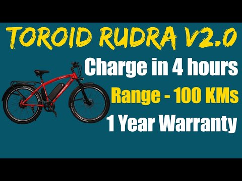 Toroid Rudra V2.0 Electric Cycle Review | Range 100KM | Made In India | Electric Vehicles
