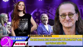 Geddy Lee Shares How Paul McCartney Inspired Rush’s Reunion and Praises Anika Nilles